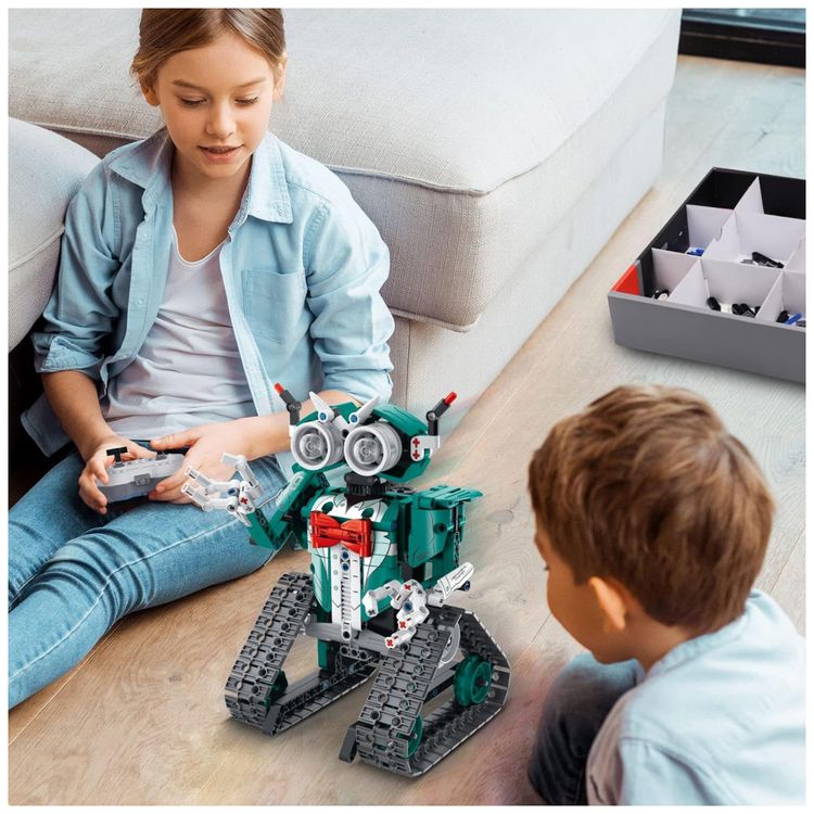 Robo-Programavel-Educacional-IQKidz-440-Pecas-com-Controle-foto-3