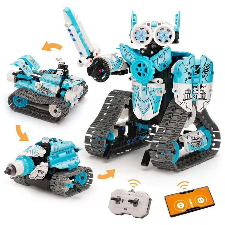 Robo-PREPOP-398-Pecas-com-Controle-Remoto-e-APP-para-foto-0