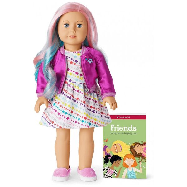 Boneca-American-Girl-Truly-Me-DN88-com-Cabelo-Colorido-para-foto-0