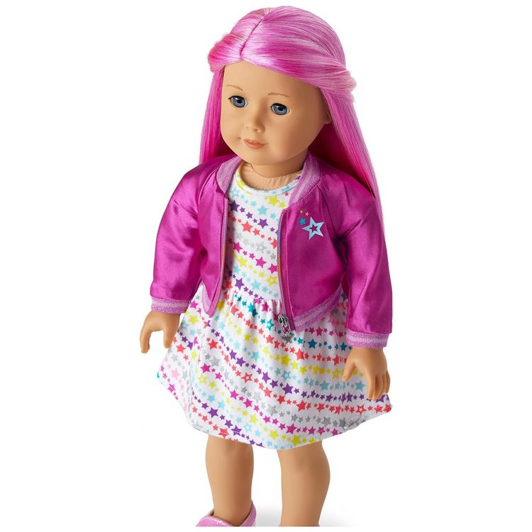 Boneca-American-Girl-Truly-Me-n87-com-Cabelo-Rosa-para-foto-1