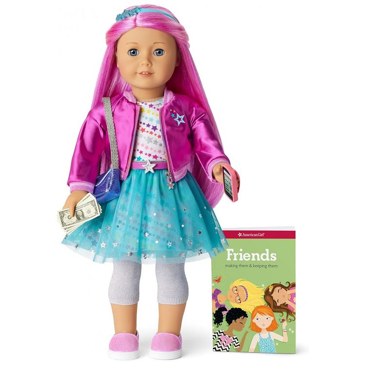 Boneca-American-Girl-Truly-Me-n87-com-Cabelo-Rosa-para-foto-4