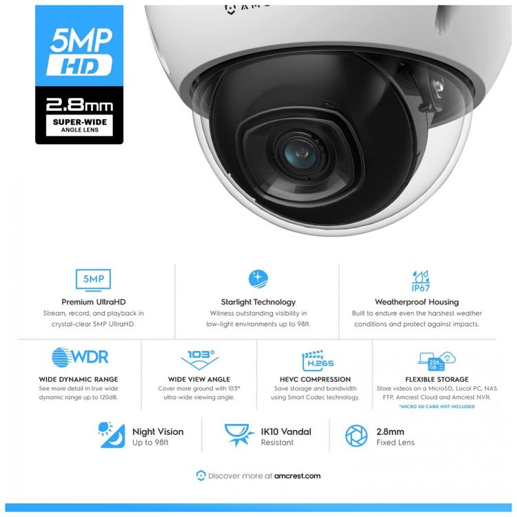Camera-de-Seguranca-Amcrest-5MP-POE-a-Prova-dAgua-IP67-e-foto-1