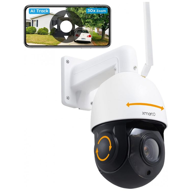 Camera-de-Seguranca-sem-Fio-Unicorn-PRO-2K-HD-com-Zoom-foto-0