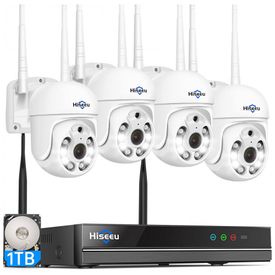 Sistema-de-Camera-de-Seguranca-Hiseeu-4-Cameras-Controle-foto-0