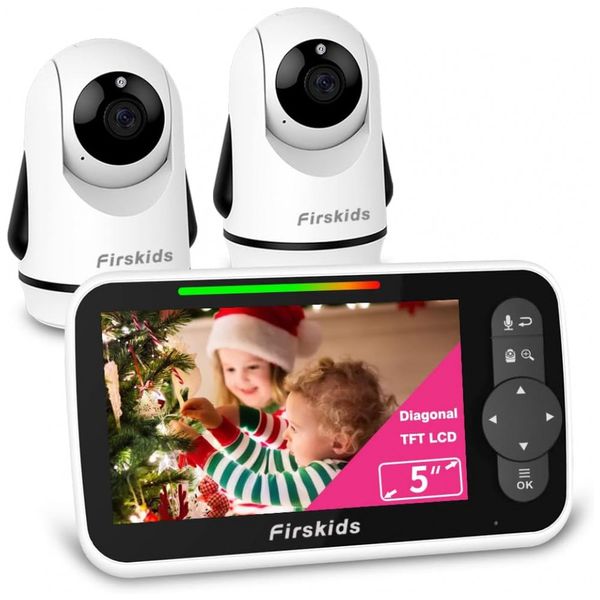 Baba-Eletronica-Firskids-com-2-Cameras-Monitor-e-Visao-foto-0