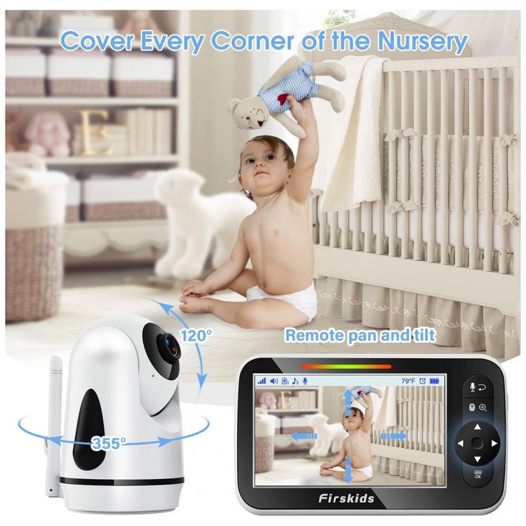 Baba-Eletronica-Firskids-com-2-Cameras-Monitor-e-Visao-foto-4