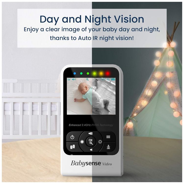 Baba-Eletronica-Babysense-com-Camera-Monitor-Visao-Noturna-foto-2