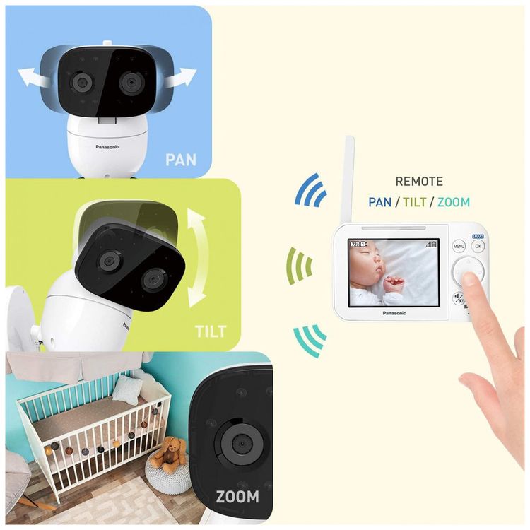 Baba-Eletronica-Panasonic-com-Camera-Audio-2-Vias-de-Audio-foto-2