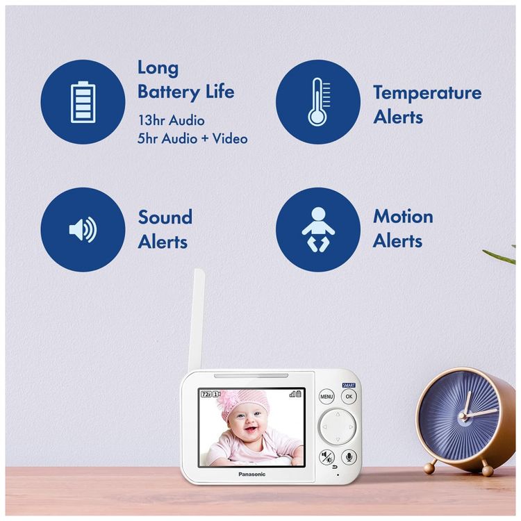 Baba-Eletronica-Panasonic-com-Camera-Audio-2-Vias-de-Audio-foto-5