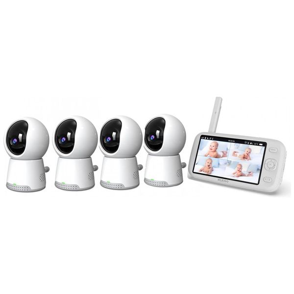 Baba-Eletronica-NexiGo-com-4-Cameras-2-Vias-de-Audio-foto-0