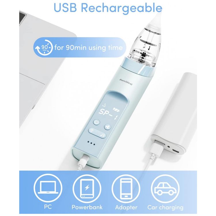 Aspirador-Nasal-Eletrico-para-Bebe-MOMIDEAL-Recarregavel-com-foto-5