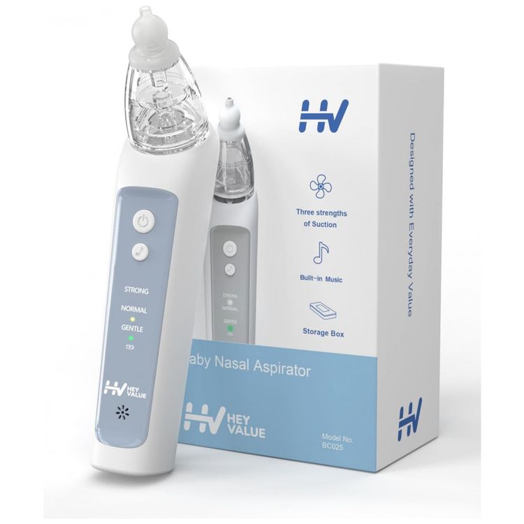 Aspirador-Nasal-Eletrico-para-Bebe-HEYVALUE-Recarregavel-com-foto-0