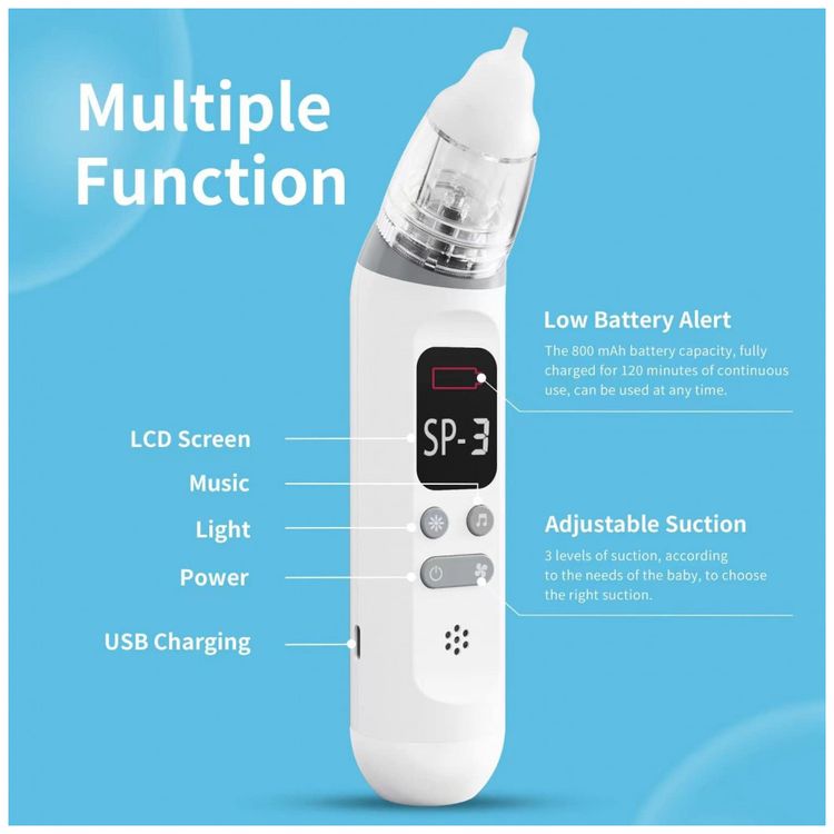 Aspirador-Nasal-Eletrico-para-Bebe-Bivni-Recarregavel-e-foto-3