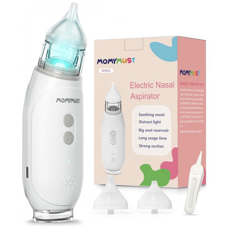 Aspirador-Nasal-Eletrico-para-Bebe-MOMYMUST-Recarregavel-com-foto-0