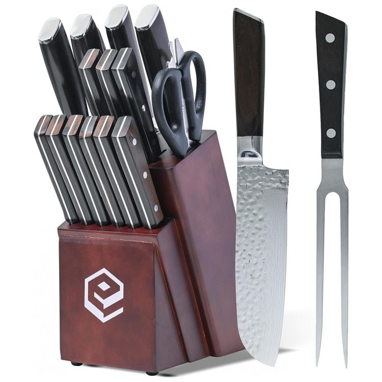 Conjunto-de-Facas-ECOMERR-em-Aco-Inoxidavel-com-Bloco-de-foto-0