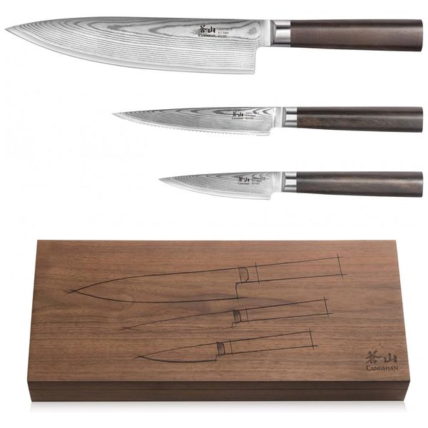 Conjunto-de-Facas-Cangshan-HAKU-501172-em-Aco-Damasco-foto-0