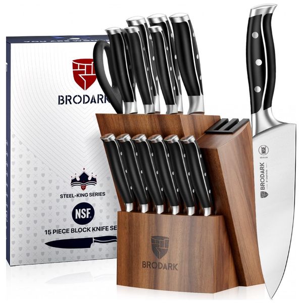 Conjunto-de-Facas-BRODARK-em-Aco-Inoxidavel-com-Bloco-de-foto-0