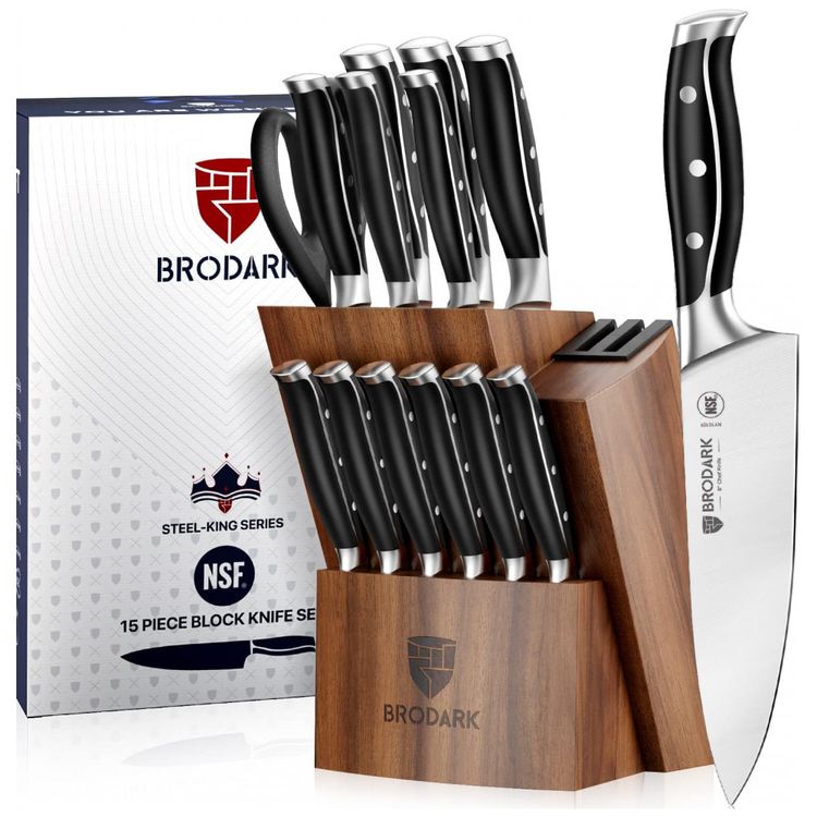 Conjunto-de-Facas-BRODARK-em-Aco-Inoxidavel-com-Bloco-de-foto-0