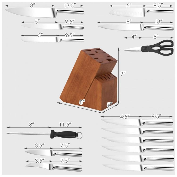 Conjunto-de-Facas-COSTWAY-em-Aco-Inoxidavel-com-Bloco-de-foto-5