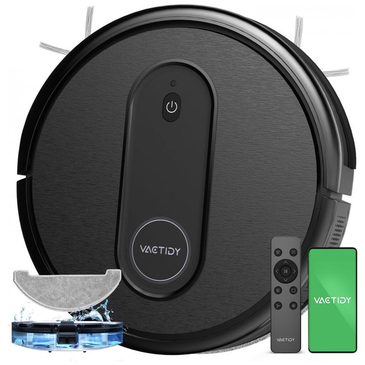 Aspirador-de-Po-Robo-Vactidy-T6-com-Conexao-via-APP-WI-FI-foto-0