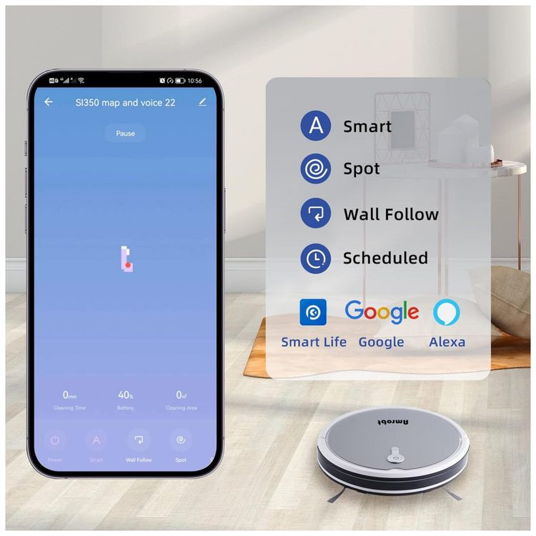 Aspirador-de-Po-Robo-Amrobt-RO-SI3501-com-Conexao-via-APP-WI-foto-4