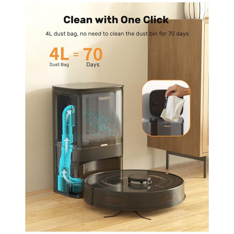 Aspirador-de-Po-Robo-Verefa-com-Conexao-via-APP-WI-FI-Auto-foto-1