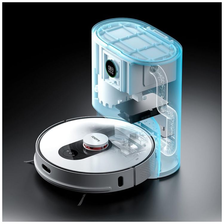 Aspirador-de-Po-Robo-ROIDMI-EVA-com-Conexao-via-APP-WI-FI-e-foto-2