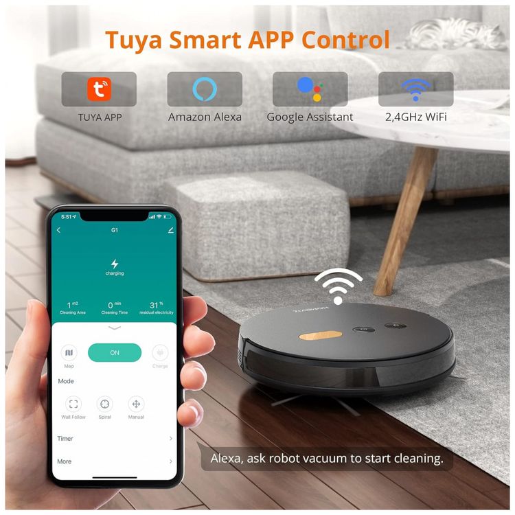 Aspirador-de-Po-Robo-Faminode-com-Conexao-via-APP-WI-FI-foto-4