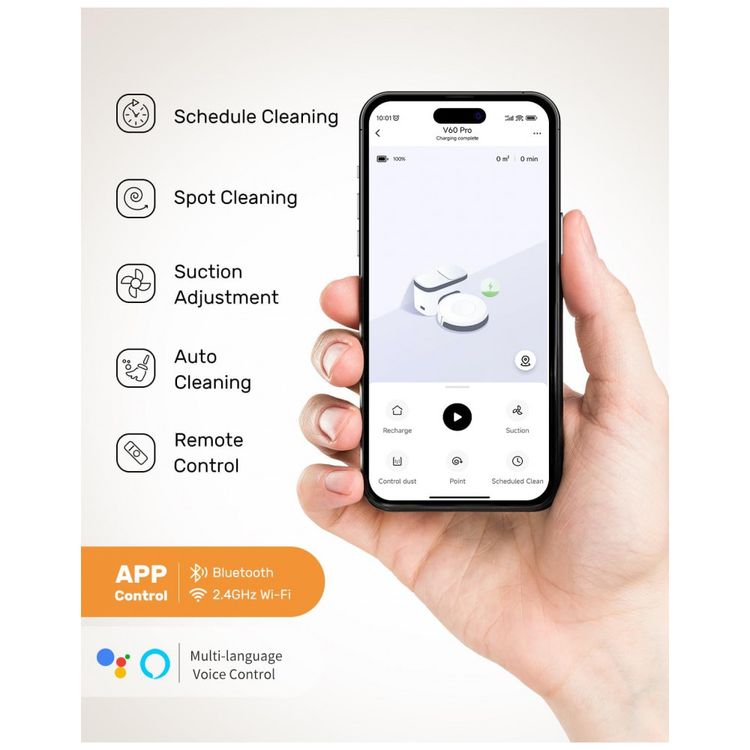 Aspirador-de-Po-Robo-Verefa-V60-Pro-com-Conexao-via-APP-WI-foto-5