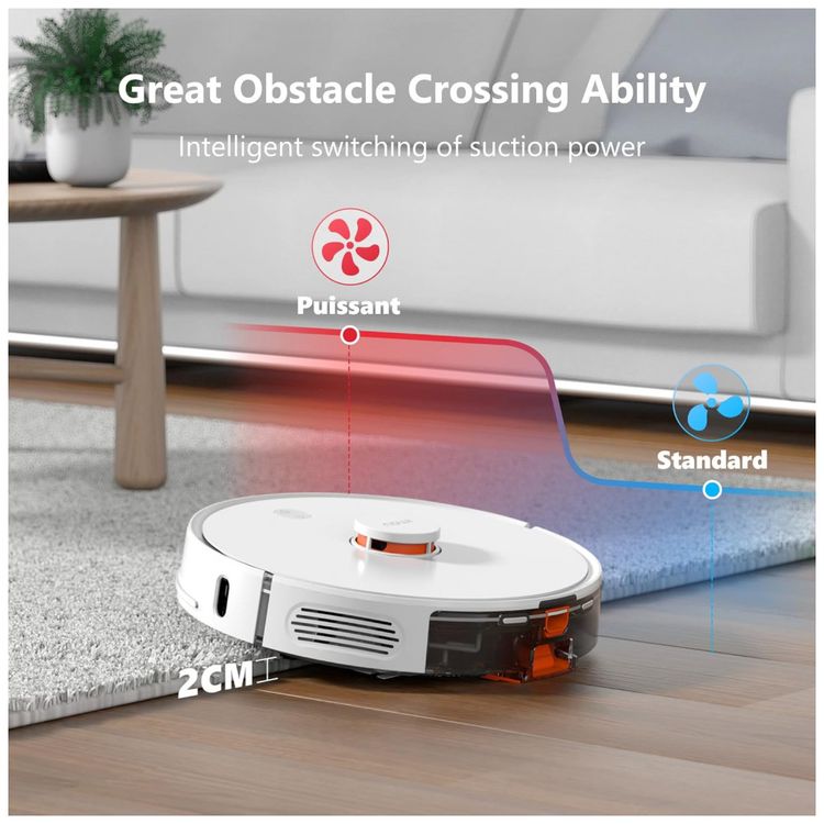 Aspirador-de-Po-Robo-Imou-L11-com-Conexao-via-APP-WI-FI-e-foto-2