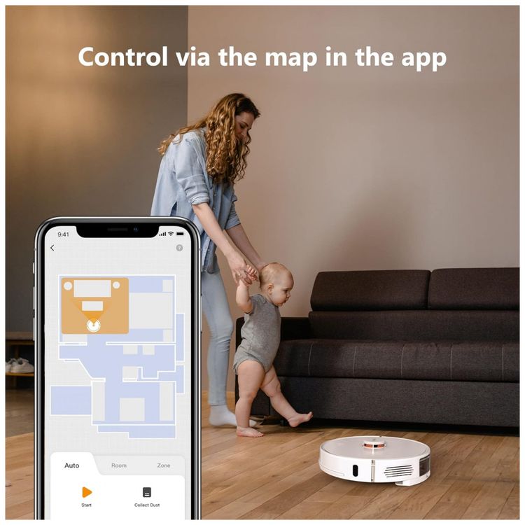 Aspirador-de-Po-Robo-Imou-L11-com-Conexao-via-APP-WI-FI-e-foto-5