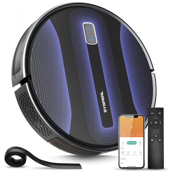 Aspirador-de-Po-Robo-SYSPERL-V40P-com-Conexao-via-APP-WI-FI-foto-0