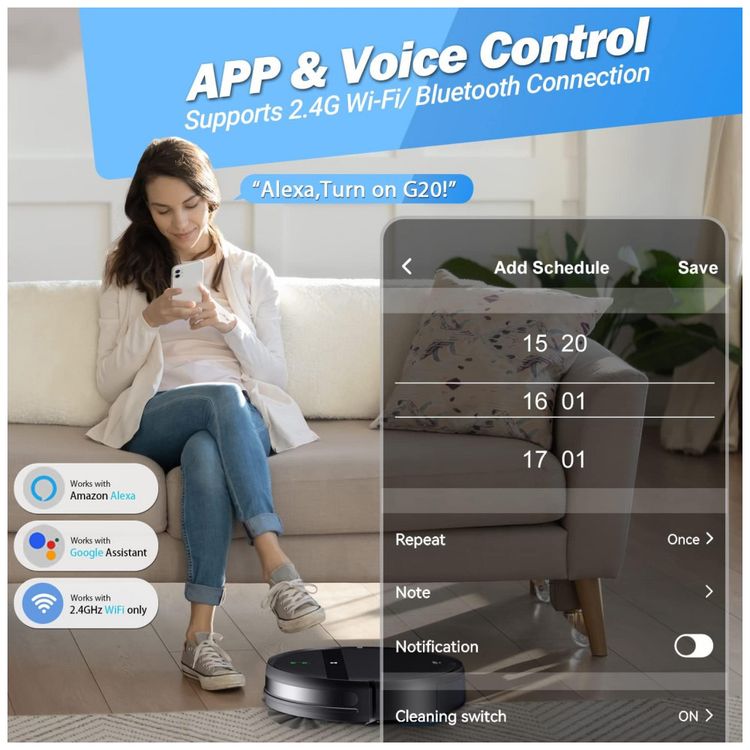 Aspirador-de-Po-Robo-MANVINS-HR1010-com-Conexao-via-APP-WI-foto-1