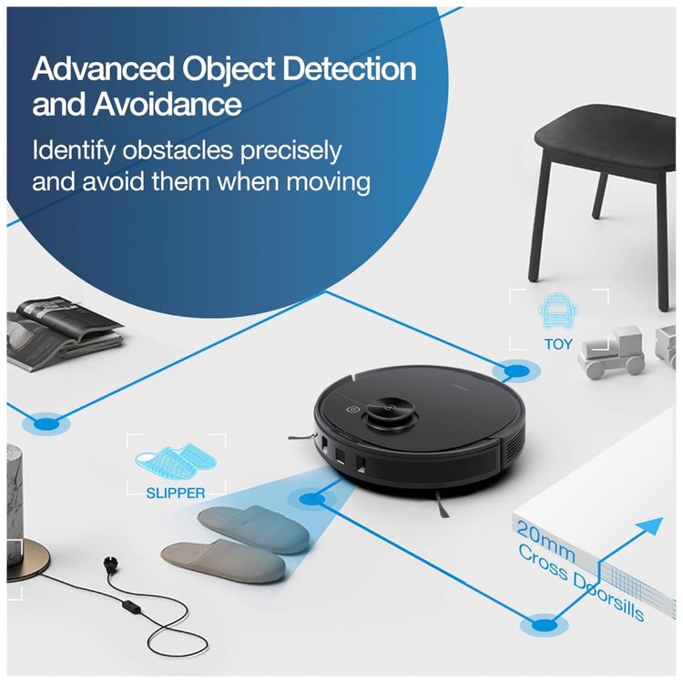 Aspirador-de-Po-Robo-ECOVACS-Deebot-N8-Pro-com-Conexao-via-foto-3