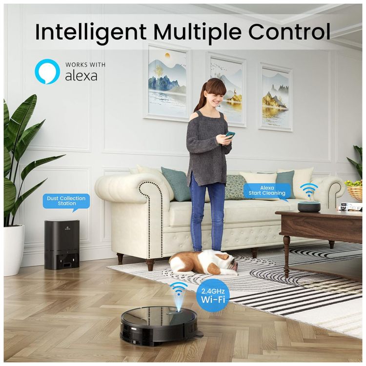 Aspirador-de-Po-Robo-Amarey-com-Conexao-via-APP-WI-FI-Auto-foto-5