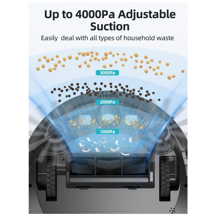 Aspirador-de-Po-Robo-HONITURE-com-Conexao-via-APP-WI-FI-e-foto-3