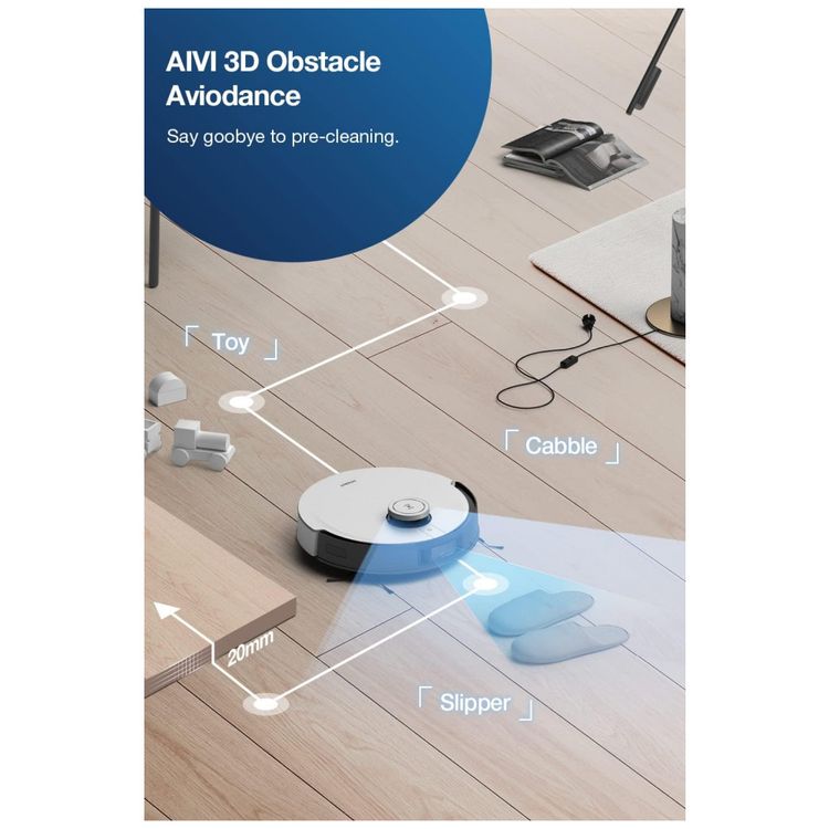 Aspirador-de-Po-Robo-ECOVACS-DEEBOT-X1-com-Conexao-via-APP-foto-4