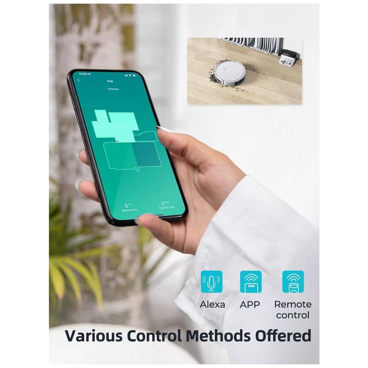 Aspirador-de-Po-Robo-HONITURE-com-Conexao-via-APP-WI-FI-e-foto-5