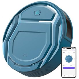 Aspirador-de-Po-Robo-OKP-K2P-com-Controle-de-Voz-110V-Azul-foto-0