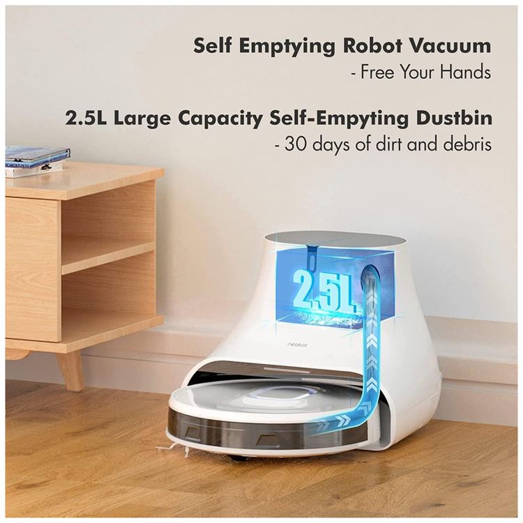 Aspirador-de-Po-Robo-Neabot-Q11-com-Conexao-via-APP-WI-FI-foto-2