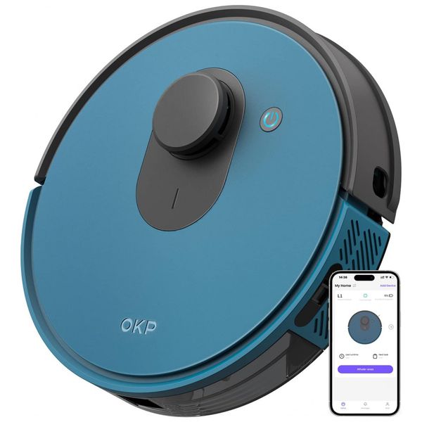 Aspirador-de-Po-Robo-OKP-L1-com-Funcao-de-Auto-Esvaziamento-foto-0