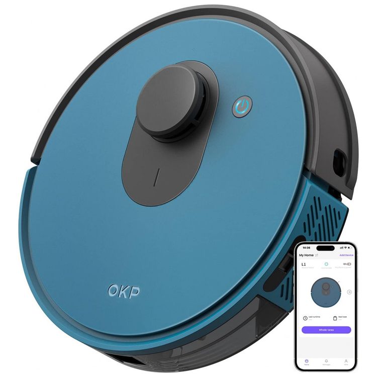 Aspirador-de-Po-Robo-OKP-L1-com-Funcao-de-Auto-Esvaziamento-foto-0