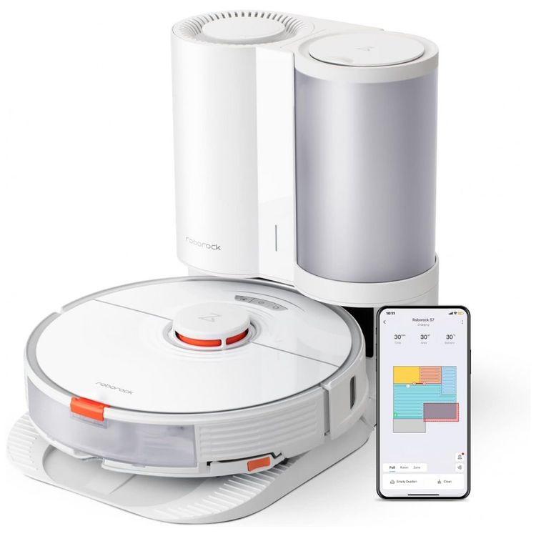 Aspirador-de-Po-Robo-Roborock-S7-com-Mapeamento-Multinivel-e-foto-0