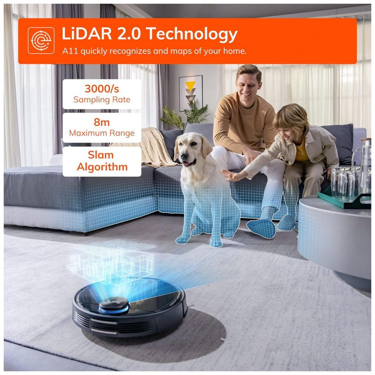 Aspirador-de-Po-Robo-ILIFE-A11-com-Mapeamento-Multinivel-e-foto-1