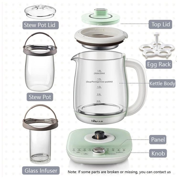 Chaleira-Eletrica-Bear-18-Litros-com-Infusor-para-Cha-e-foto-5