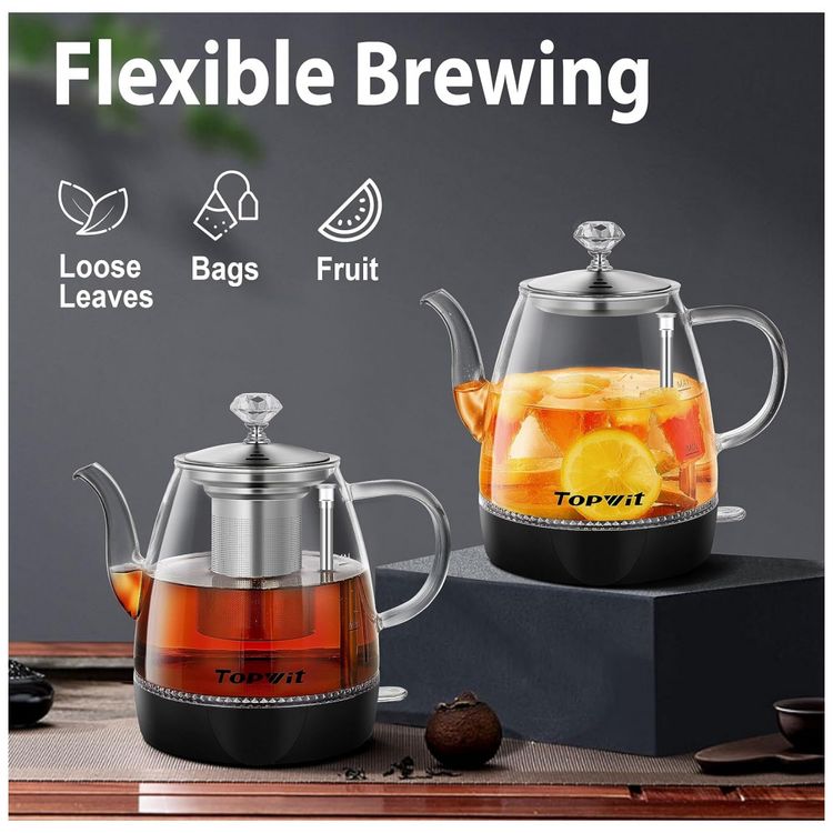 Chaleira-Eletrica-Topwit-1-Litro-com-Jarra-de-Vidro-Infusor-foto-2
