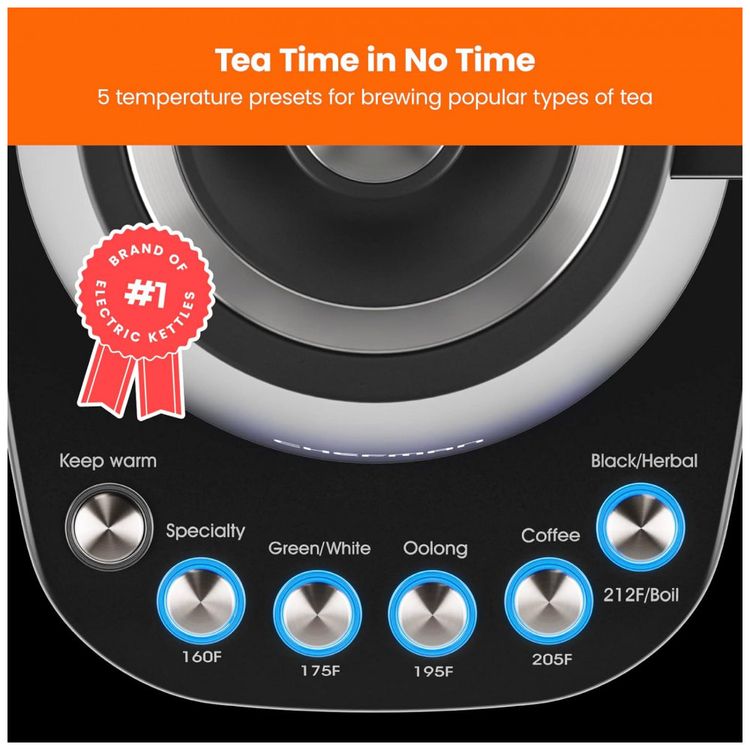 Chaleira-Eletrica-Chefman-com-5-Niveis-de-Temperatura-e-foto-3