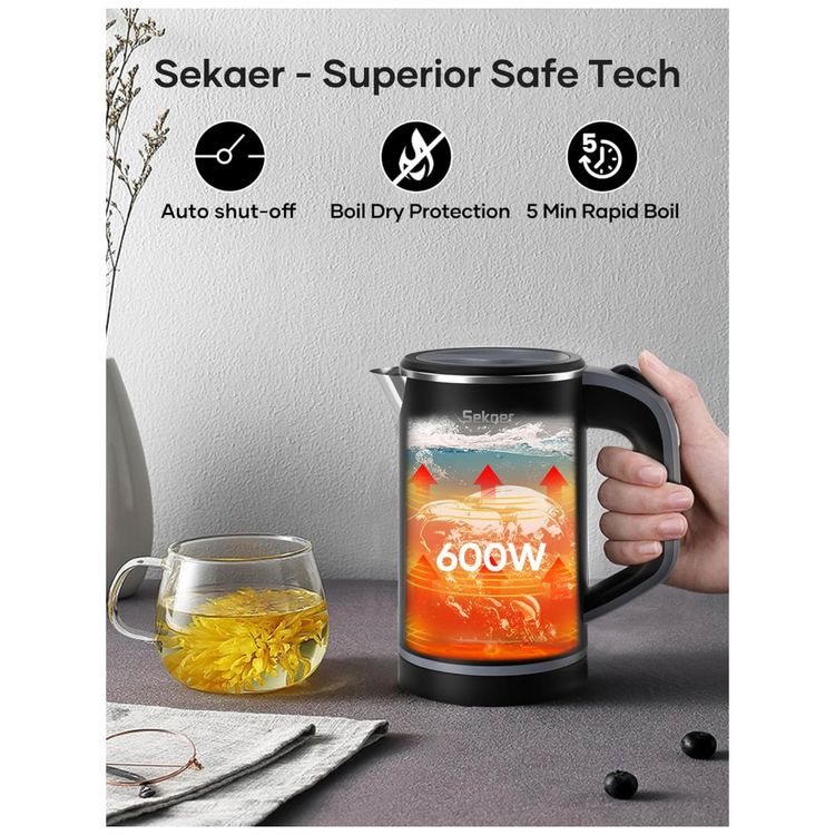 Mini-Chaleira-Eletrica-Sekaer-800mL-em-Aco-Inoxidavel-com-foto-5