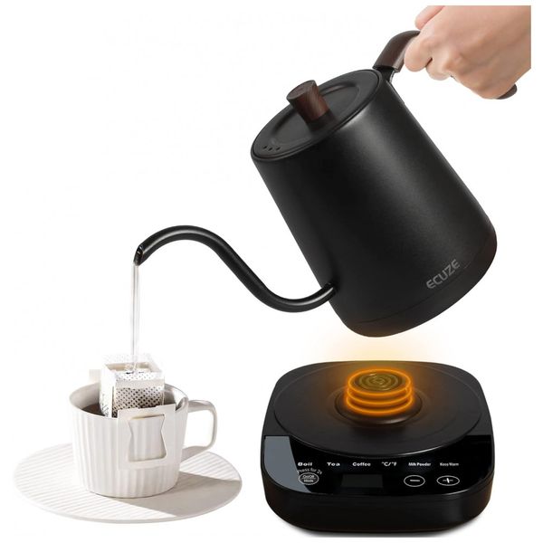 Chaleira-Eletrica-ECUZE-800mL-em-Aco-Inoxidavel-com-Controle-foto-0
