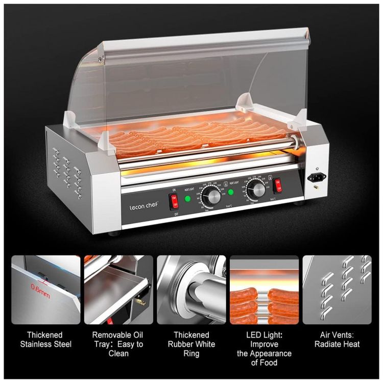 Maquina-de-HotDog-Leconchef-ate-18-Salsichas-por-Vez-Aco-foto-3